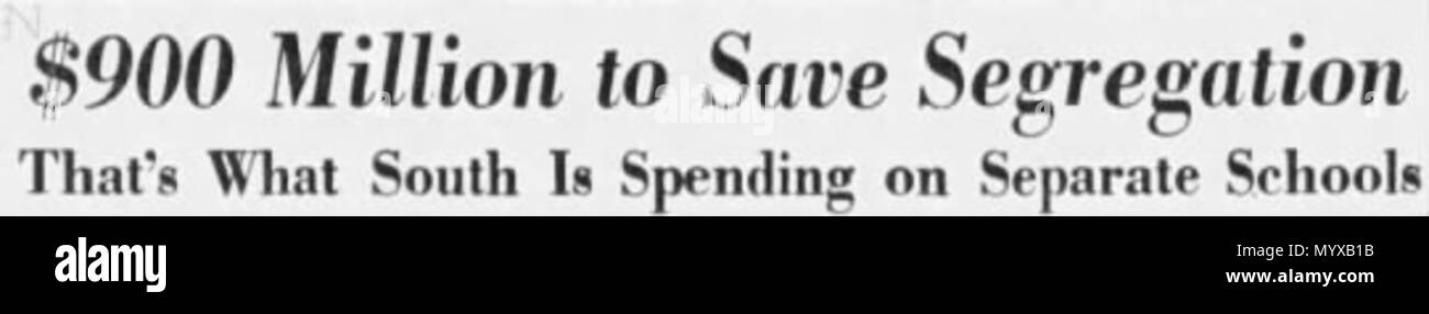 . Anglais : Star-Gazette. 23 mai 1954. . 23 mai 1954. Star-Gazette 5900 millions sur l'isolement. Banque D'Images