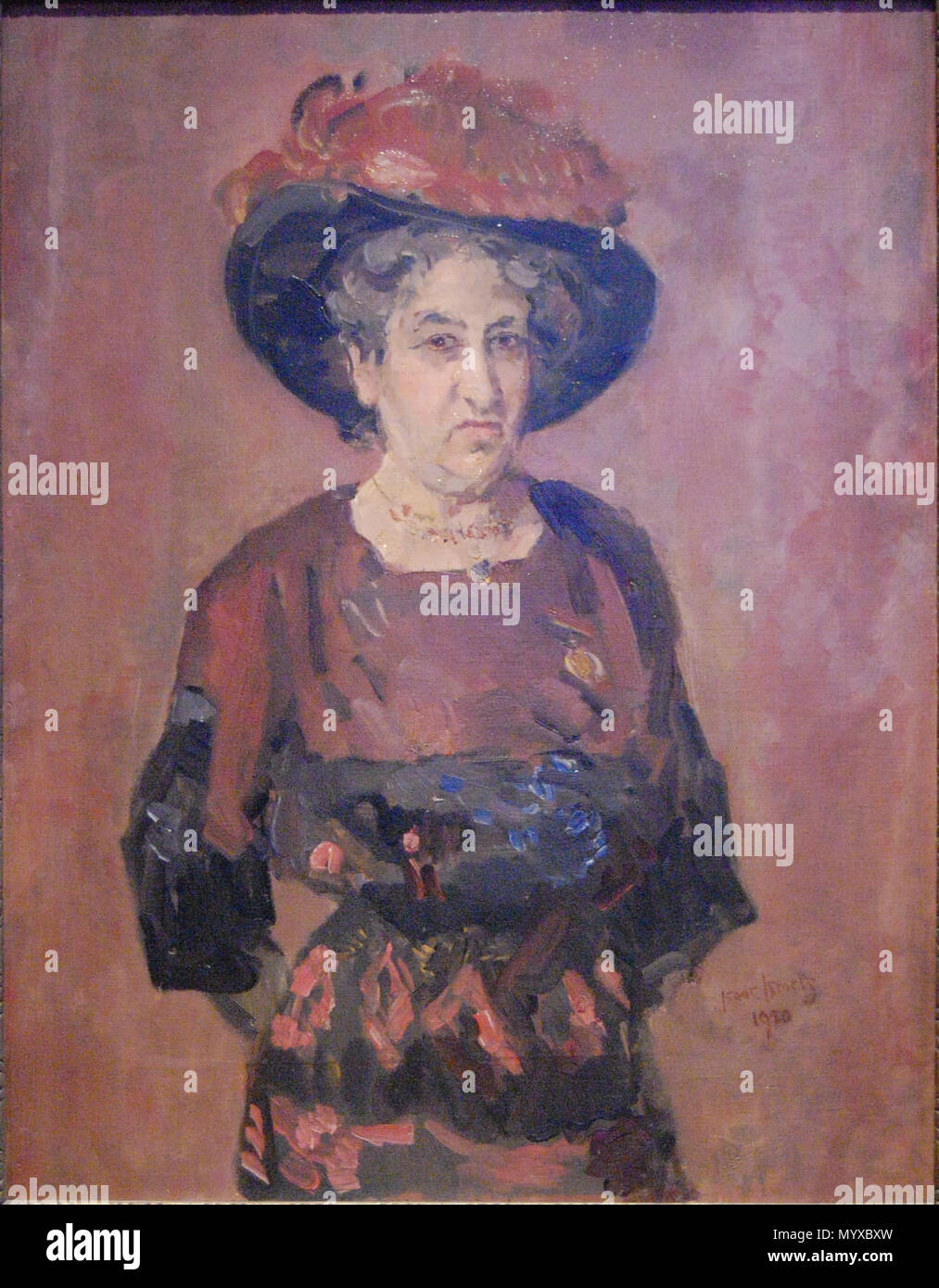 . Portrait d'Aletta Jacobs . 1920. Isaac Israëls (1865-1934) Noms alternatifs Ies Israels, Isaac Israels Lazarus, Isaac Israels Lazerus, aquarellist Description peintre, dessinateur, graveur, illustrateur et pastellist Date de naissance/Décès 3 Février 1865 7 octobre 1934 Lieu de naissance/décès Amsterdam La Haye de 1869 jusqu'à la période de travail lieu de travail 1934 La Haye (1871-1887), Charleroi (1884-1885), Amsterdam (1886-1903), Drenthe, Paris (1889), Londres (1891), Hambourg (1891), Espagne (1894), l'Afrique du Nord (1894), Amsterdam (1895), Paris (DINOSAURS), Londres (1913-1914), l'Ap Banque D'Images