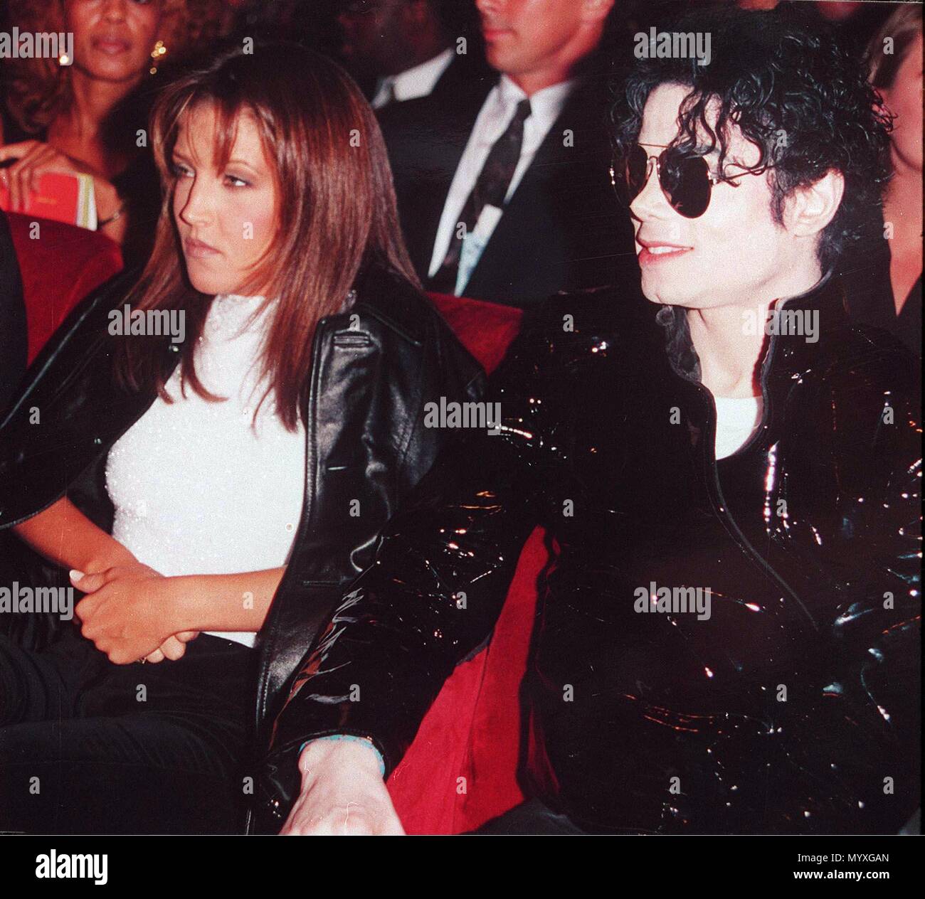 Michael Jackson et Lisa Marie Presley au MTV dans AngelesJacksonMichael PresleyLisaMary Los 26