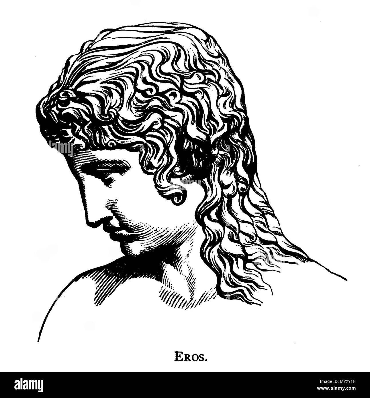 . Eros. 31 Eros. (La mythologie grecque systématisées) Banque D'Images