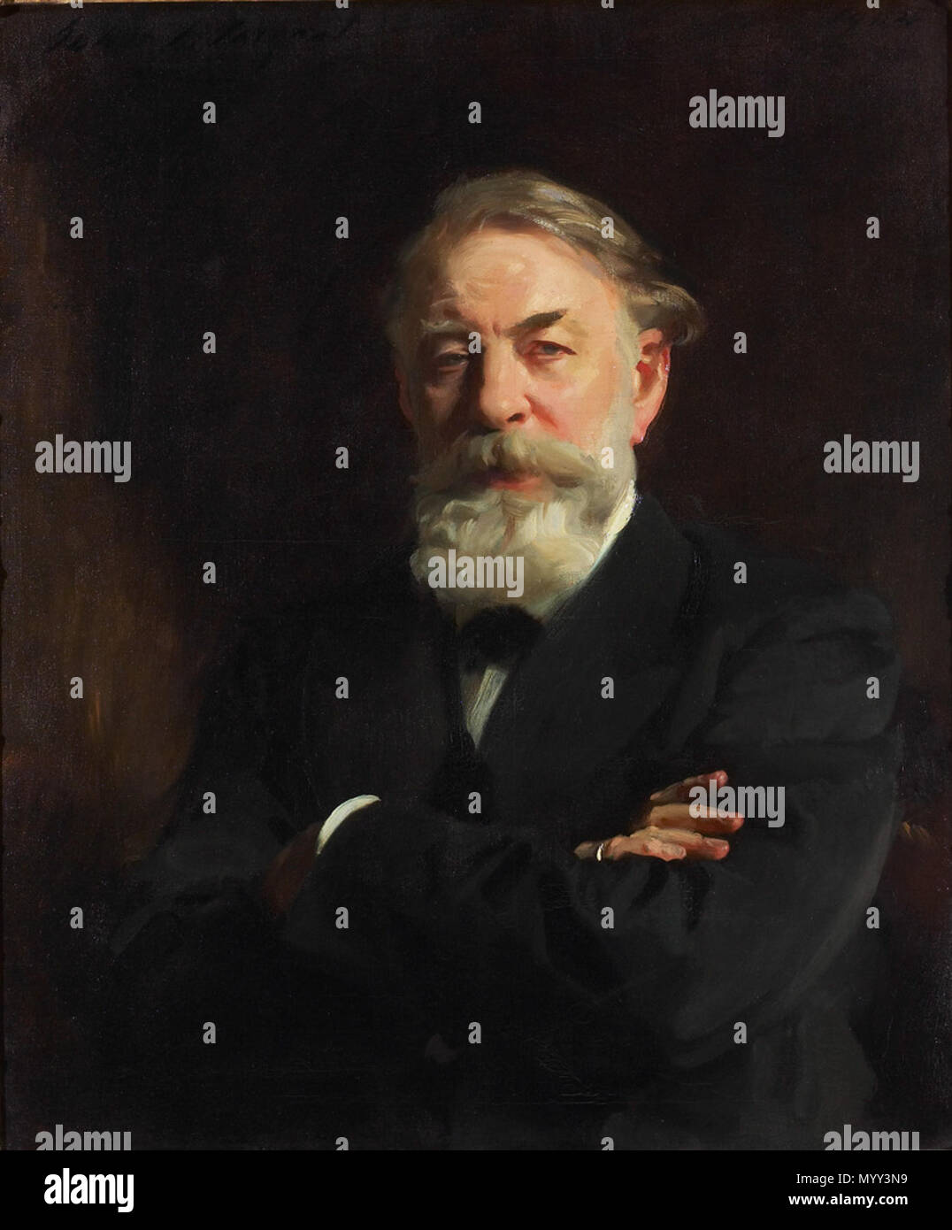 . Anglais : Joseph Joachim 1904 Art Gallery of Ontario, Toronto Huile sur toile 87,6 x 73,0 (34 x 28 1/2 3/4 in.) Jpg : Ami de la galerie JSS . 1904. John Singer Sargent Naissance : 12 janvier 1856, Florence est mort : 14 avril, 1925, Londres, Royaume-Uni 56 Joseph Joachim, 1904 Banque D'Images