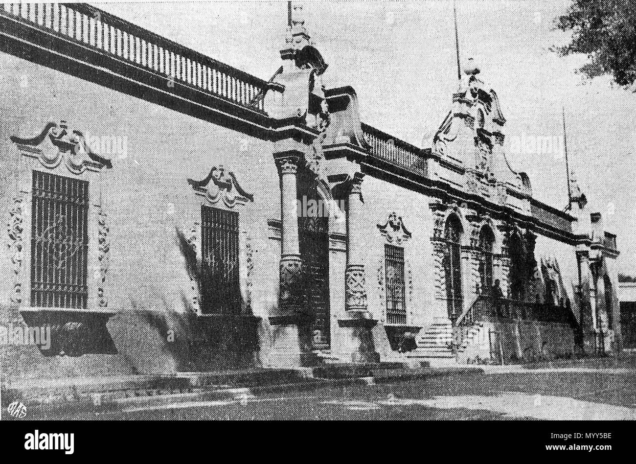 . Español : Foto antigua del Museo Bolivariano . 1924. Inconnu 71 MNAAHP Banque D'Images