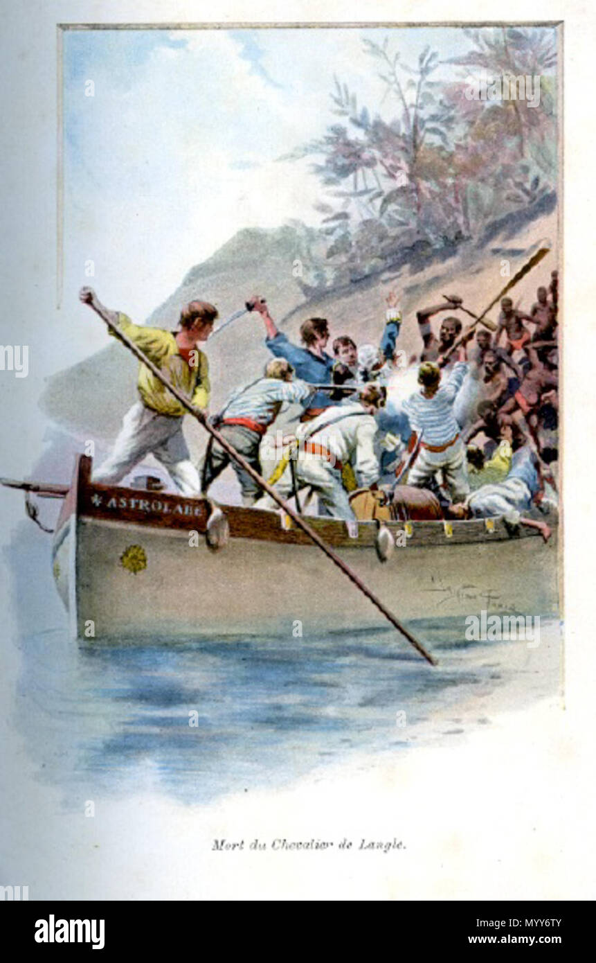 . Mort de Paul Antoine Fleuriot de Langle . Inconnu 71 MortdeFLEURIOTDELANGLEPaulAntoine Banque D'Images