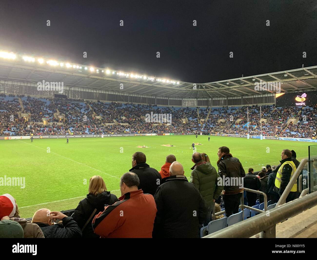 Coventry, Royaume-Uni. Dec 23, 2018. La Ricoh Arena Wasps Rugby/StockimoNews tomgristo : Crédit/Alamy Live News Crédit : tomgristo StockimoNews //Alamy Live News Banque D'Images