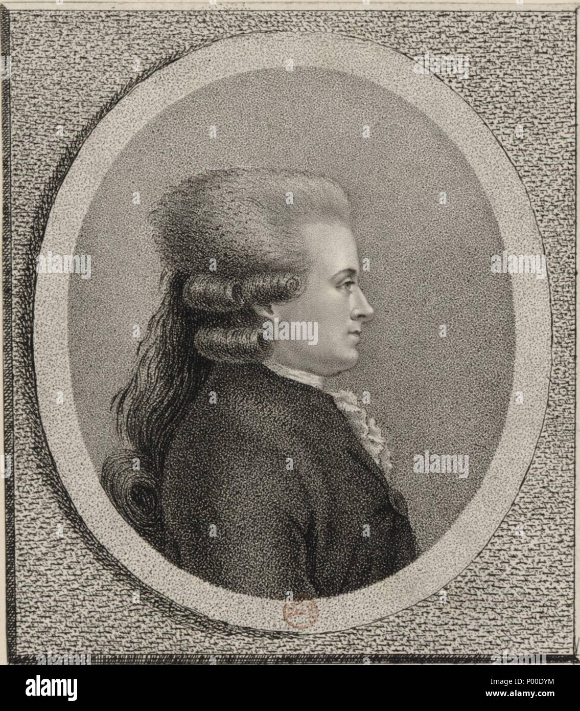 . English : Portrait de Jean-Jacques Duval d'Eprémesnil (1745-1794) 54 Jean-Jacques Duval d'Epremesnil (1745-1794) Banque D'Images