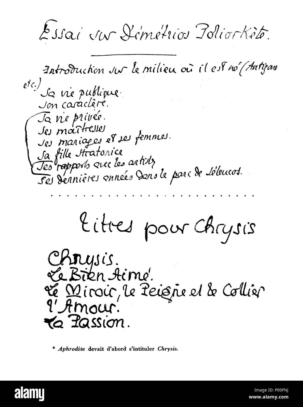 65 Louÿs - Œuvres complètes, éd. Édition Slatkine Reprints, 1929 - 1931, tome 4p4 Banque D'Images