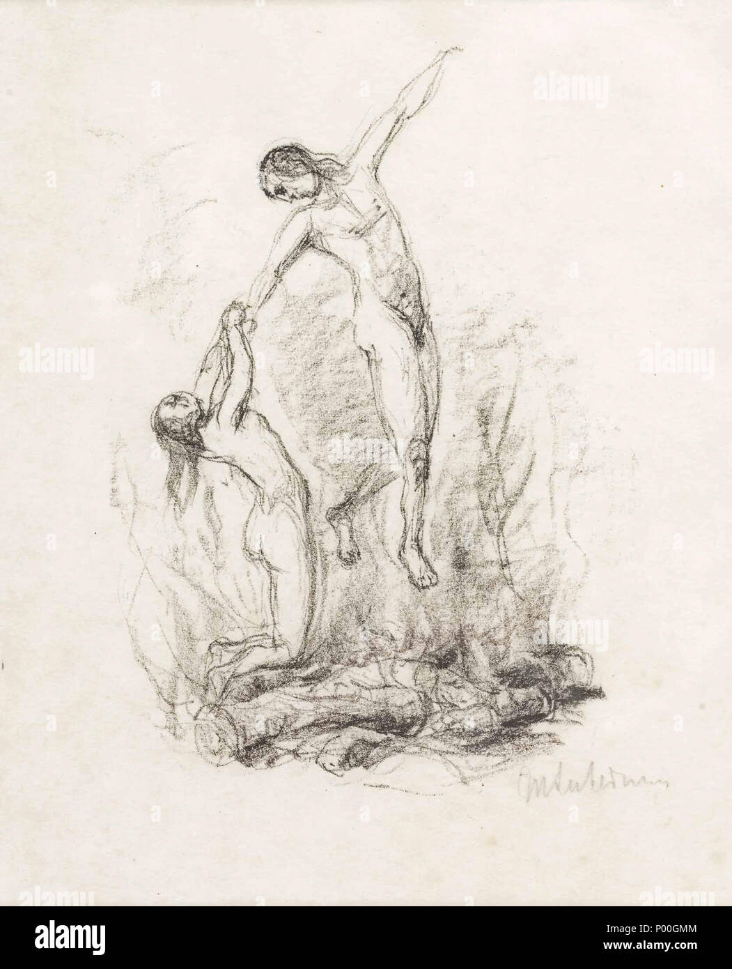 . Deutsch : 'Der Gott und die Bajadere II : La Bayadère auf dem Scheiterhaufen 1924', signiert : M. Liebermann, Lithografie, Darstellungsgröße ca. 20 x 15 cm . 1924. Max Liebermann (1847-1935), peintre allemand Description graveur, lithographe et dessinateur Date de naissance/décès 20 Juillet 1847 8 février 1935 Lieu de naissance/décès Berlin Berlin lieu de travail Berlin (1863-1868, 1884-1935), Weimar (1868-1873), Düsseldorf (1871), Pays-Bas (1871), Paris (1872, 1873-1879, 1882, 1896), Amsterdam (1872, 1876, 1879, 1880, 1881, 1882, 1883, 1884, 1905, 1906, 1907, 1908) Barbizon (1874-1875) Banque D'Images