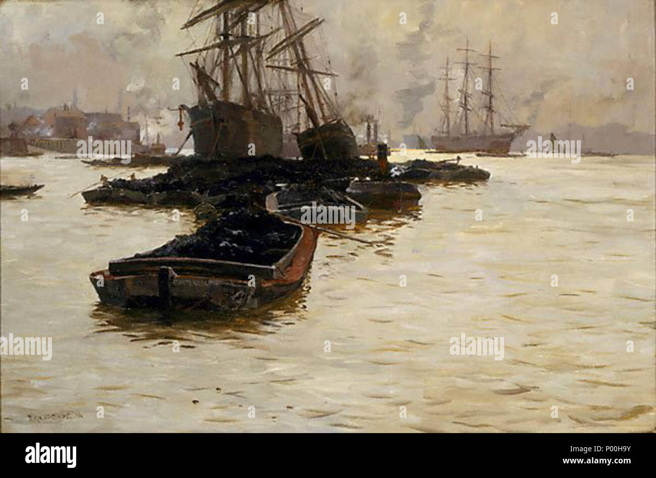 . Anglais : Huile sur toile ; 48,2 x 75,0 cm. Acheté par la Galerie d'Art de Nouvelle-Galles du Sud en 1891, numéro d'accès 1122. . 1886. Ernest Dade (1864-1935) Noms alternatifs Ernst Dade Description Français peintre maritime et maquettiste Date de naissance/décès 1864 1868 1935 ou 1936 ou lieu de naissance/décès Kensington, Londres, Angleterre le contrôle d'autorité : Q13407981 : VIAF ?95701891 ULAN : ?500003506 RKD : ?1960330 Ernest Dade - la piscine, Londres Banque D'Images