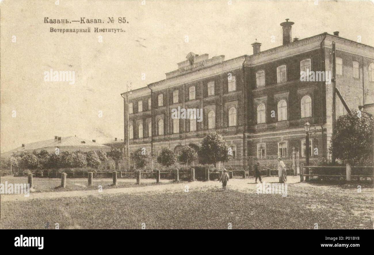 116 Сибирский тракт Ватеринарный Казань институт 2 Banque D'Images