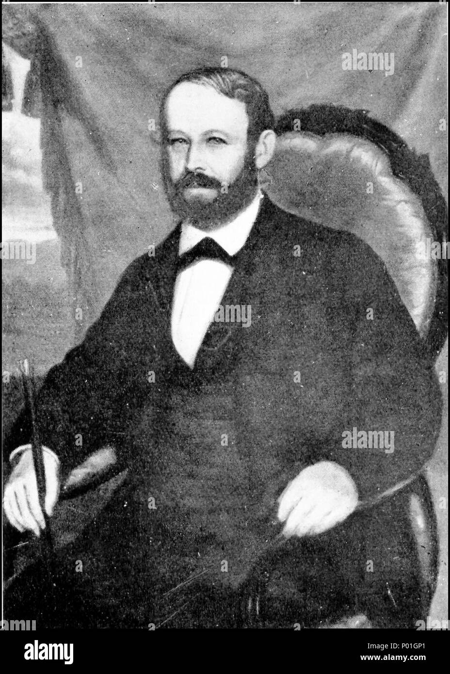. Español : Óleo sobre tela realizado por el pintor argentino Ignacio Baz (1826-1887) . 20 octobre 2014, 07:36:02. Ignacio Baz (1826-1887), dérivé par Yucucu 1 Exequiel Colombres2 Banque D'Images