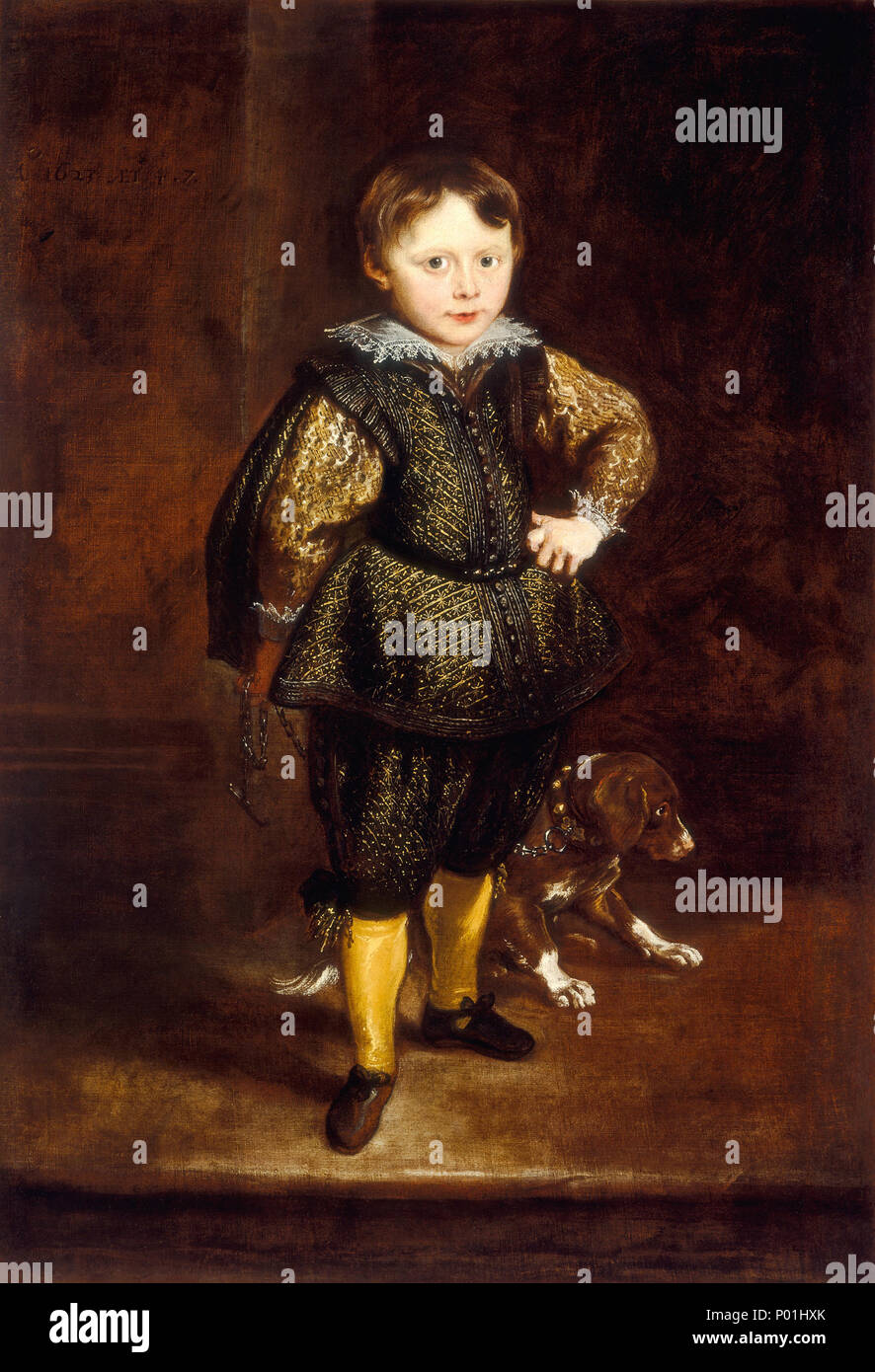 Peinture ; huile sur toile ; total : 122,5 x 84,1 cm (48 1/4 x 33 1/8 in.) : 161,6 x 123,8 encadrées cm (63 5/8 x 48 3/4 in.) ; 9 Filippo Cattaneo SC-000394 Banque D'Images