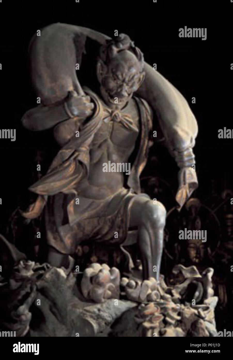 9 à Fūjin Sanjūsangen-dō Banque D'Images