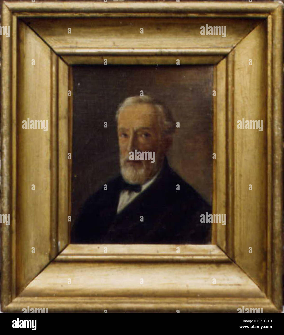 . English : Autoportrait d'Henri Arondel. . Vers 1870. Henri Arondel 11 Arondel Henri Joseph Charles 1827-1900 self portrait Banque D'Images