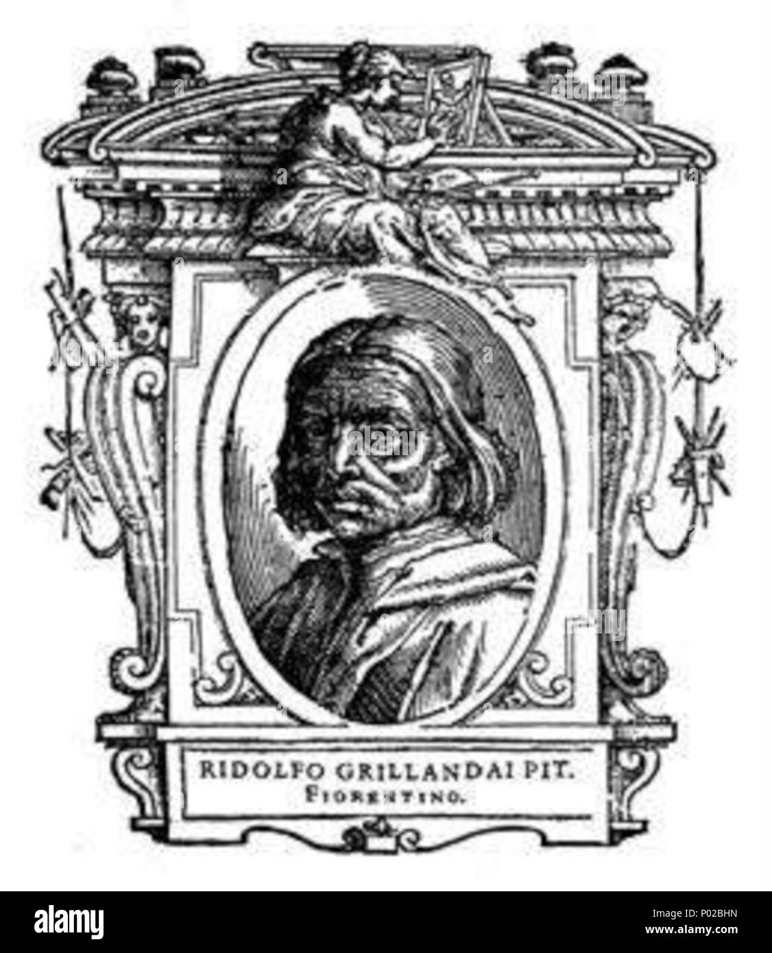 . Illustratio de 'Le' vite de Giorgio Vasari, édition de 1568. Pour l'artiste dépeint voir le fichier . 1568. Giorgio Vasari (1511-1578) Noms alternatifs Vasari Description peintre italien, architecte et historien Date de naissance/décès 30 Juillet 1511 27 juin 1578 Lieu de naissance/décès Arezzo Florence lieu de travail Florence, Rom, Arezzo contrôle d'autorité : Q128027 : VIAF ?46768219 ISNI : ?0000 0001 2130 9590 ULAN : ?500017608 RCAC : ?n79084160 NLA : ?35578126 15145 engravours inconnu WorldCat le vite, ridolfo del Ghirlandaio Banque D'Images