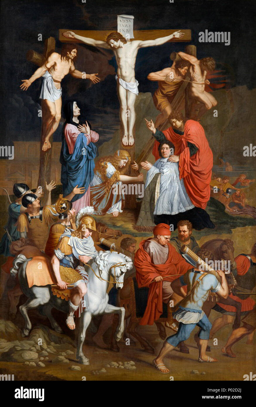 5 Bertholet Flemalle, Golgotha (Cathédrale St-Paul, Liège) Banque D'Images