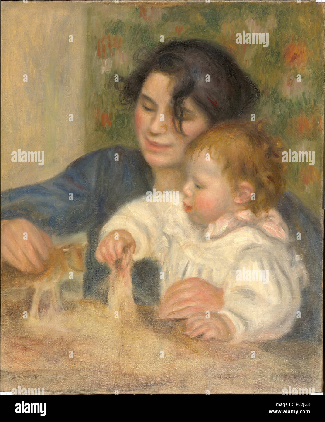 English Photo Du Tableau Gabrielle Renard Et Jean Enfant French