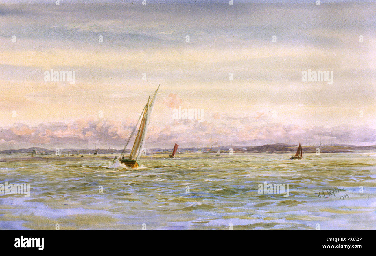 . Anglais : 1909 signée par l'artiste et datée. . 1909. William Lionel Wyllie (1851-1931) Noms alternatifs W. L. Wyllie peintre britannique Description Date de naissance/décès 5 Juillet 1851 6 avril 1931 Lieu de naissance/décès London London Authority control : Q2579750 : VIAF ?30430865 ISNI : ?0000 0001 1050 1763 ULAN : ?500007278 RCAC : ?n84116203 NLA : ?36532068 211909 WorldCat RMG PW2204 Banque D'Images