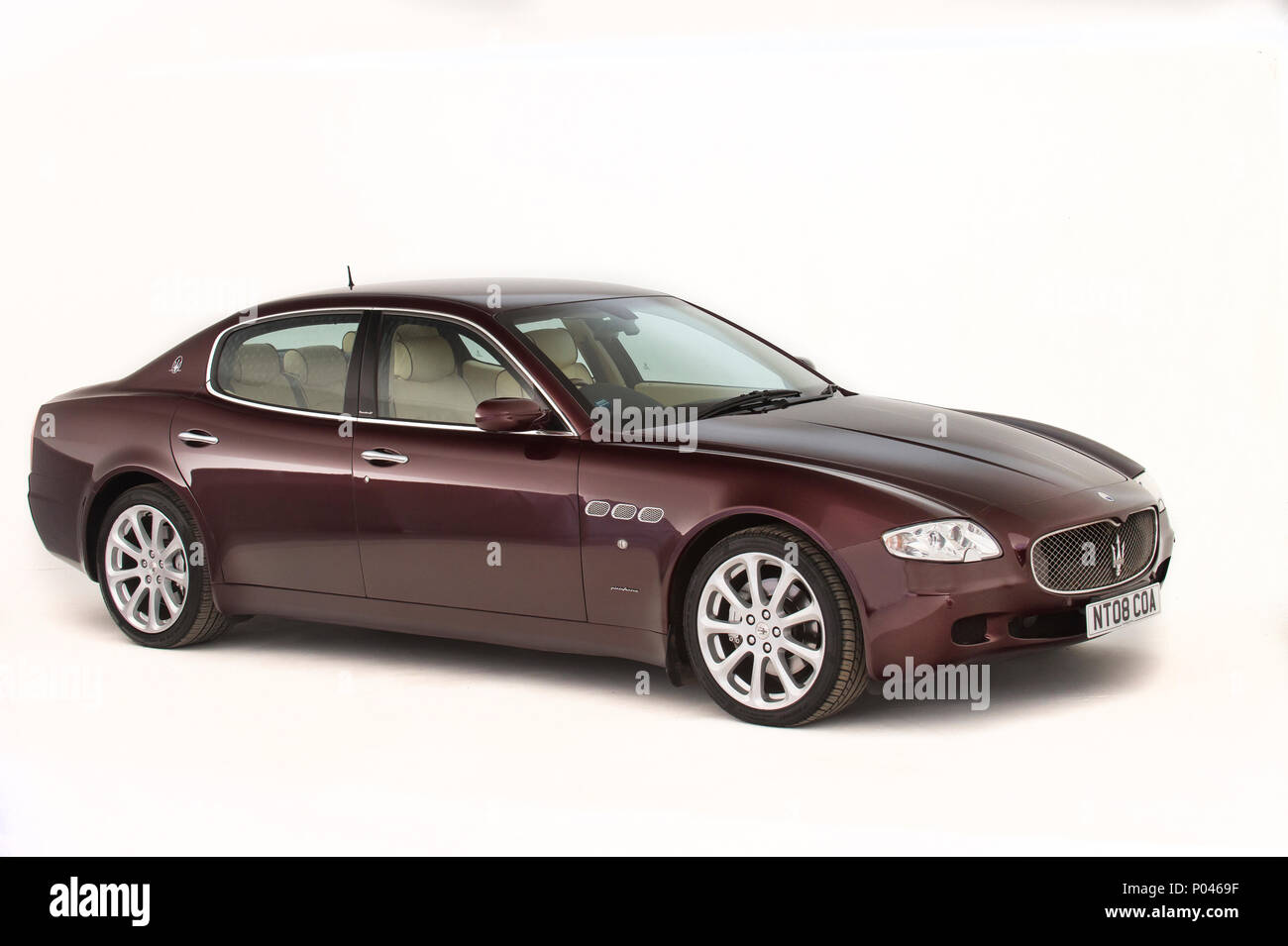 2008 Maserati Quattroporte V Banque D'Images