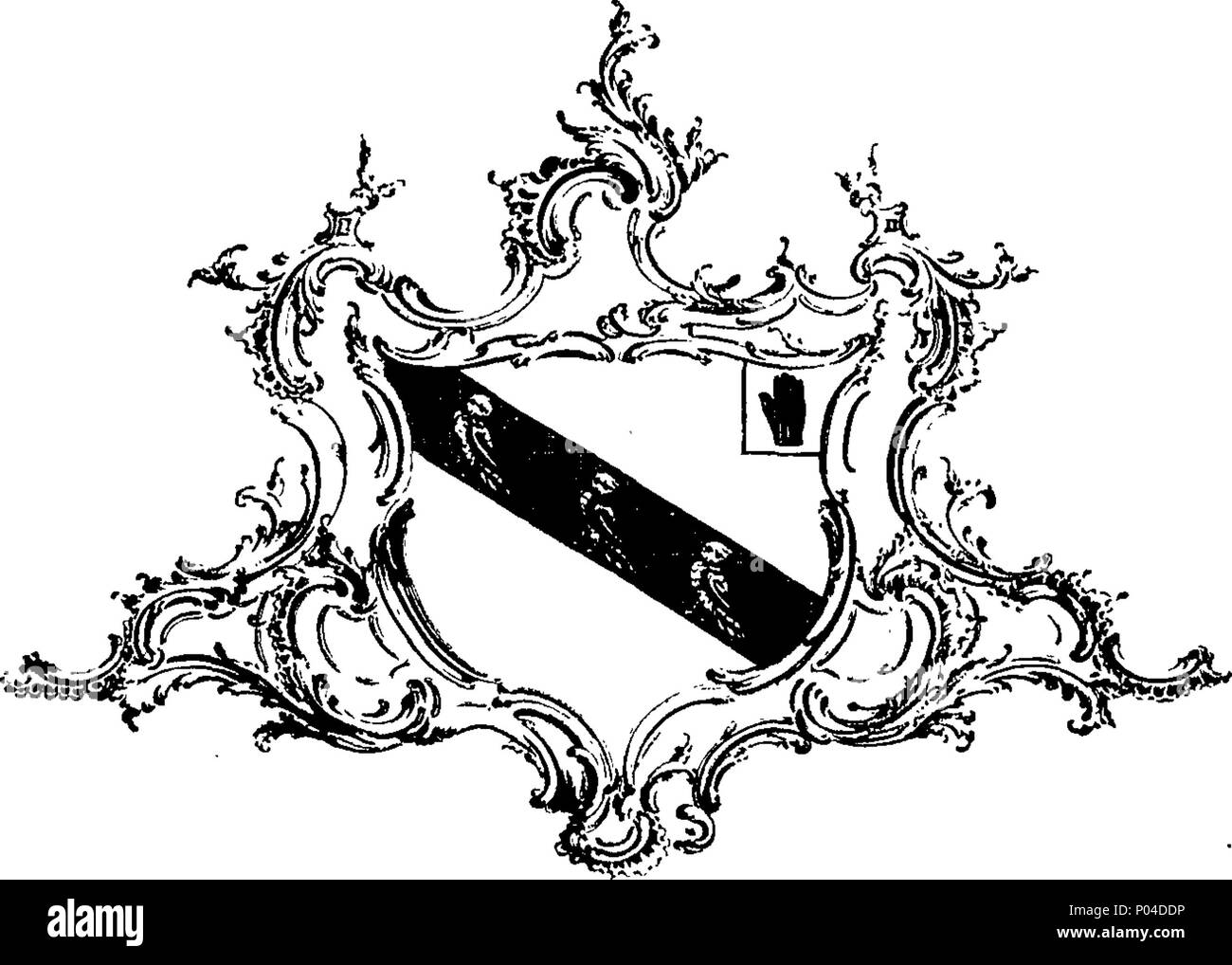 . Anglais : Fleuron du livre : une description du palais royal, et monastère de Saint Laurence, appelé l'Escurial ; et de la chapelle royale du Panthéon. Traduit de l'espagnol de Frey Francisco de los Santos, aumônier de Sa Majesté Philippe le quatrième. Illustrés par des plaques de cuivre. Par George Thompson, de York, Esq. 86 Une description du palais royal, et le monastère de St Fleuron T031699-2 Banque D'Images