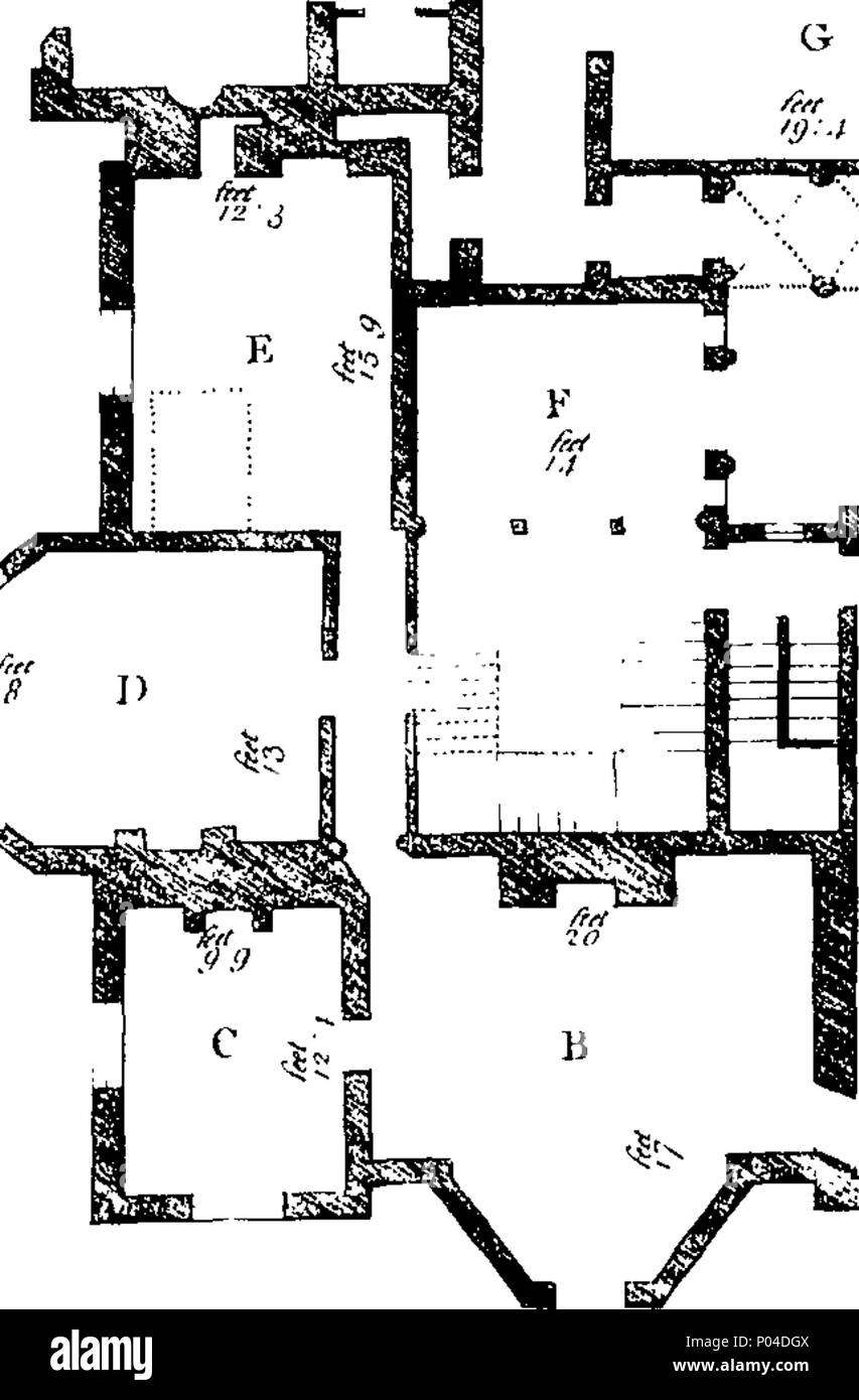 . Anglais : Fleuron du livre : une description de la villa d'Horace Walpole, plus jeune fils de Sir Robert Walpole comte d'Orford, à Strawberry-Hill, près de Twickenham. Avec un inventaire du mobilier, des photos, les curiosités, &c. 86 Une description de la villa d'Horace Walpole, plus jeune fils de Sir Robert Walpole comte d'Orford, à Strawberry-Hill, près de Twickenham, Fleuron T014983-7 Banque D'Images