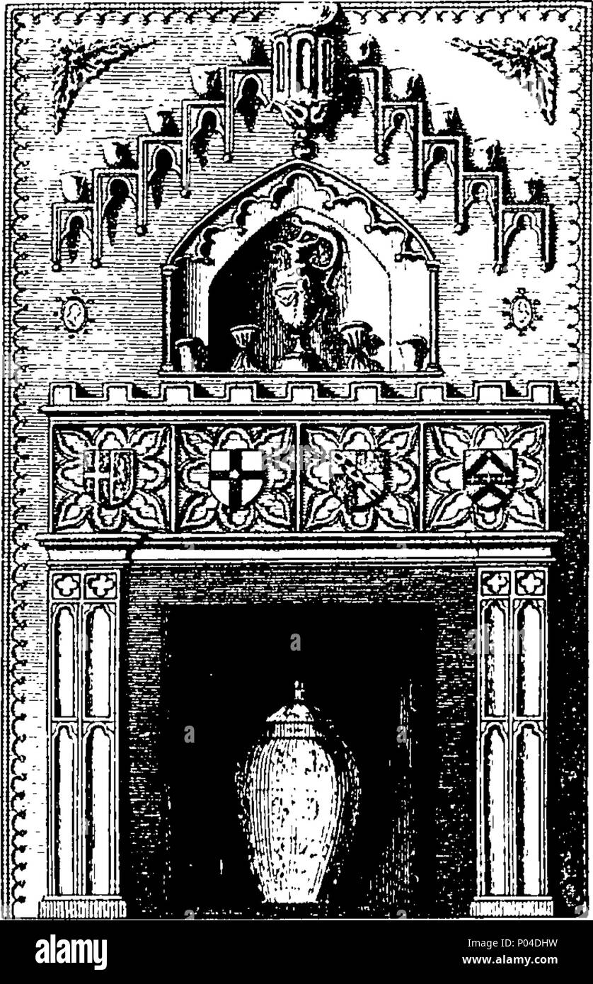 . Anglais : Fleuron du livre : une description de la villa de M. Horace Walpole, plus jeune fils de Sir Robert Walpole comte d'Orford, à Strawberry-Hill près de Twickenham, Middlesex. Avec un inventaire du mobilier, des photos, les curiosités, &c. 87 Une description de la villa de M. Horace Walpole, plus jeune fils de Sir Robert Walpole comte d'Orford, à Strawberry-Hill près de Twickenham, Middlesex Fleuron T064913-4 Banque D'Images