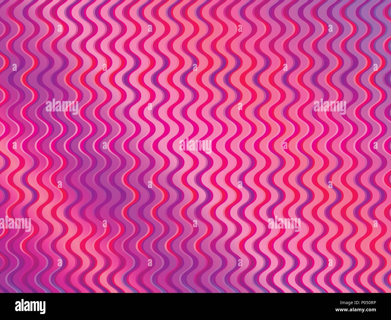 Avec gradient coloré rayures ondulées. Mise en page à la mode. Vector illustration Illustration de Vecteur