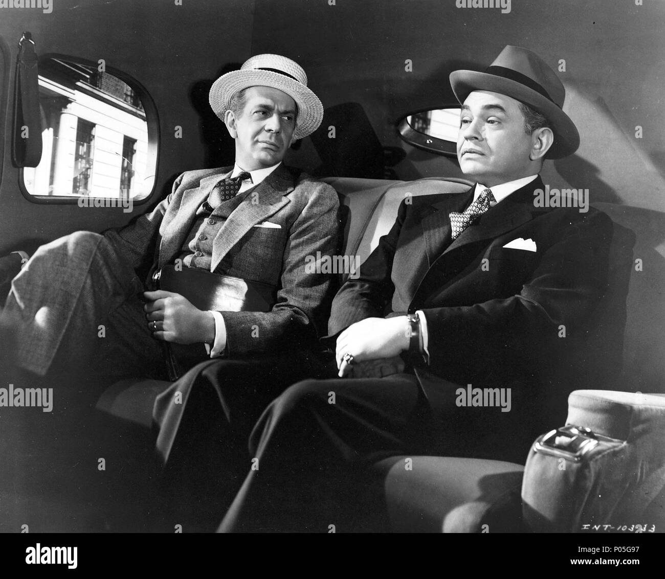 Titre original : LA FEMME DANS LA FENÊTRE. Titre en anglais : LA FEMME DANS LA FENÊTRE. Réalisateur : FRITZ LANG. Année : 1944. Stars : EDWARD G. ROBINSON. Credit : UNIVERSAL PICTURES / Album Banque D'Images