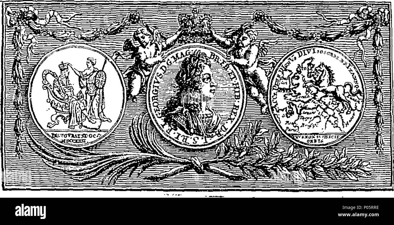 . Anglais : Fleuron du livre : A. de la Motraye's voyages à travers l'Europe, l'Asie, et en partie de l'Afrique ; avec une bonne cutts et cartes. Contenant une grande variété de critères géographiques, topographiques, politiques et des observations sur les parties du monde, et en particulier sur l'Italie, Turquie, Grèce, et Noghaian Tartaries Crim, Circassia, la Suède et la Laponie. Une curieuse collection de choses particulièrement rare, à la fois dans la nature et l'Antiquité, tels que restes de antient villes et colonies, les inscriptions, les idoles, médailles, minéraux, &c. Avec un compte rendu historique des événements qui se produisent plus considérable au cours de l' Banque D'Images