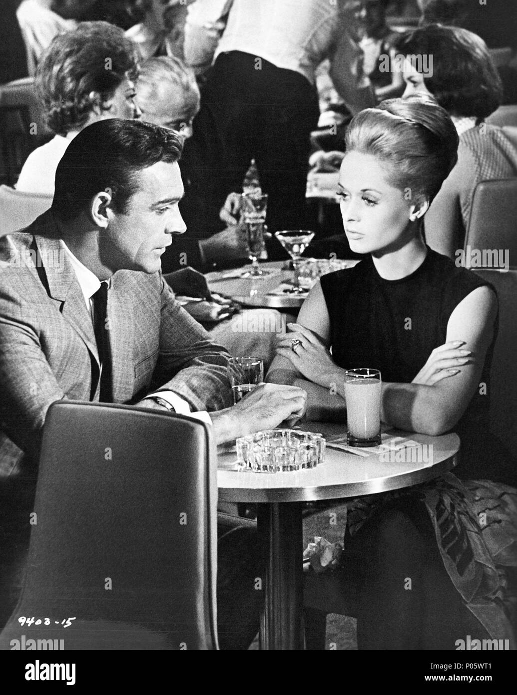 Titre original : Marnie. Titre en anglais : Marnie. Film Réalisateur : Alfred Hitchcock. Année : 1964. Stars : SEAN CONNERY, TIPPI HEDREN. Credit : UNIVERSAL PICTURES / Album Banque D'Images