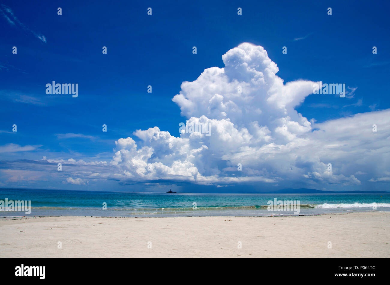 Radhanagar beach de Havelock Island, Port Blair, Andaman et Nicobar Banque D'Images