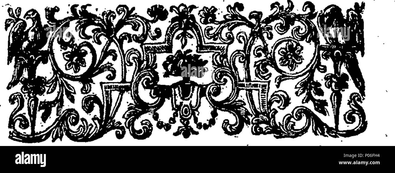 . Anglais : Fleuron du livre : une histoire ecclésiastique général de la Nativité de Notre Sauveur béni à la première mise en place du christianisme par les lois humaines, sous l'empereur Constantin le Grand. Contenant l'espace d'environ 313 ans. Avec une si grande partie de la communauté juive et l'histoire romaine que nécessaire et pratique pour illustrer le travail. Pour ce qui est ajouté, une grande table chronologique de tous les Romains et des affaires ecclésiastiques, inclus dans la même période de temps. Par Laurence Echard, A. M. Arch-Deacon de Stowe. ... 105 Une histoire ecclésiastique général à partir de la Nativité de la bienheureuse Savio Banque D'Images