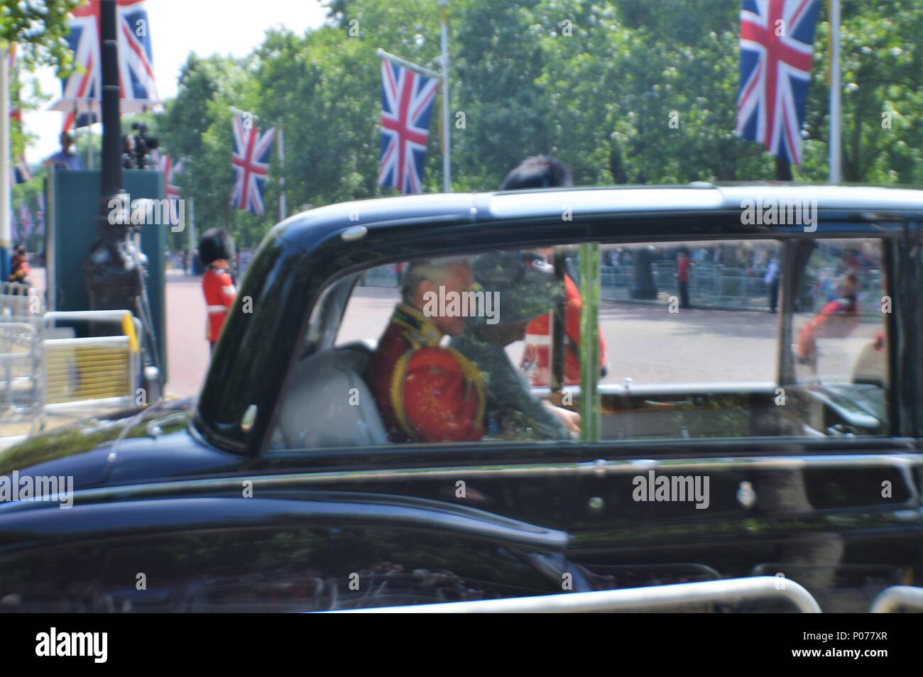 Londres, Royaume-Uni, le 9 juin 2018. Sa Majesté la Reine Anniversaire Parade. Parade du Color 2018 Credit : Mark Leishman/Alamy Live News Banque D'Images