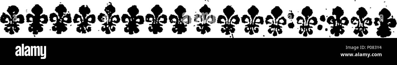 . Anglais : Fleuron du livre : une lettre à un ami, l'occasion de ce qu'a été publiée dans le Daily-Courant, le lundi 30 décembre 1717, par Sir Isaac Newton, relatives aux coins, &c. Démontrer que la valeur de la monnaie d'or, ne devrait pas être de diminuer, mais plutôt l'argent pour être soulevées. 121 Une lettre à un ami Fleuron T106870-2 Banque D'Images