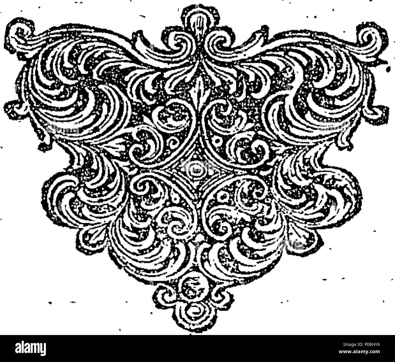 . Anglais : Fleuron du livre : une clé pour la répétition : ou une vue critique des auteurs, et leurs écrits, qui sont expos'd dans ce célèbre jeu. Écrit par sa grâce, George, fin duc de Buckingham. 117 Une clé à la répétition- ou une vue critique des auteurs, et leurs écrits, qui sont expos'd dans que célébré jouer Fleuron N004649-4 Banque D'Images