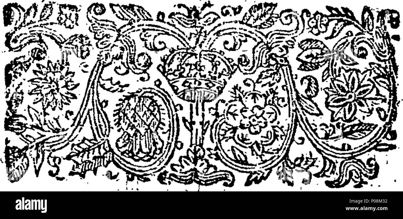 . Anglais : Fleuron du livre : une lettre à M. Tickell. L'occasion avait par le décès du très honorable Joseph Addison, Esq ; par E. Young, L L. D. Fellow de All-Soul's College, Oxon. 123 Une lettre à M. Tickell Fleuron N019785-1 Banque D'Images