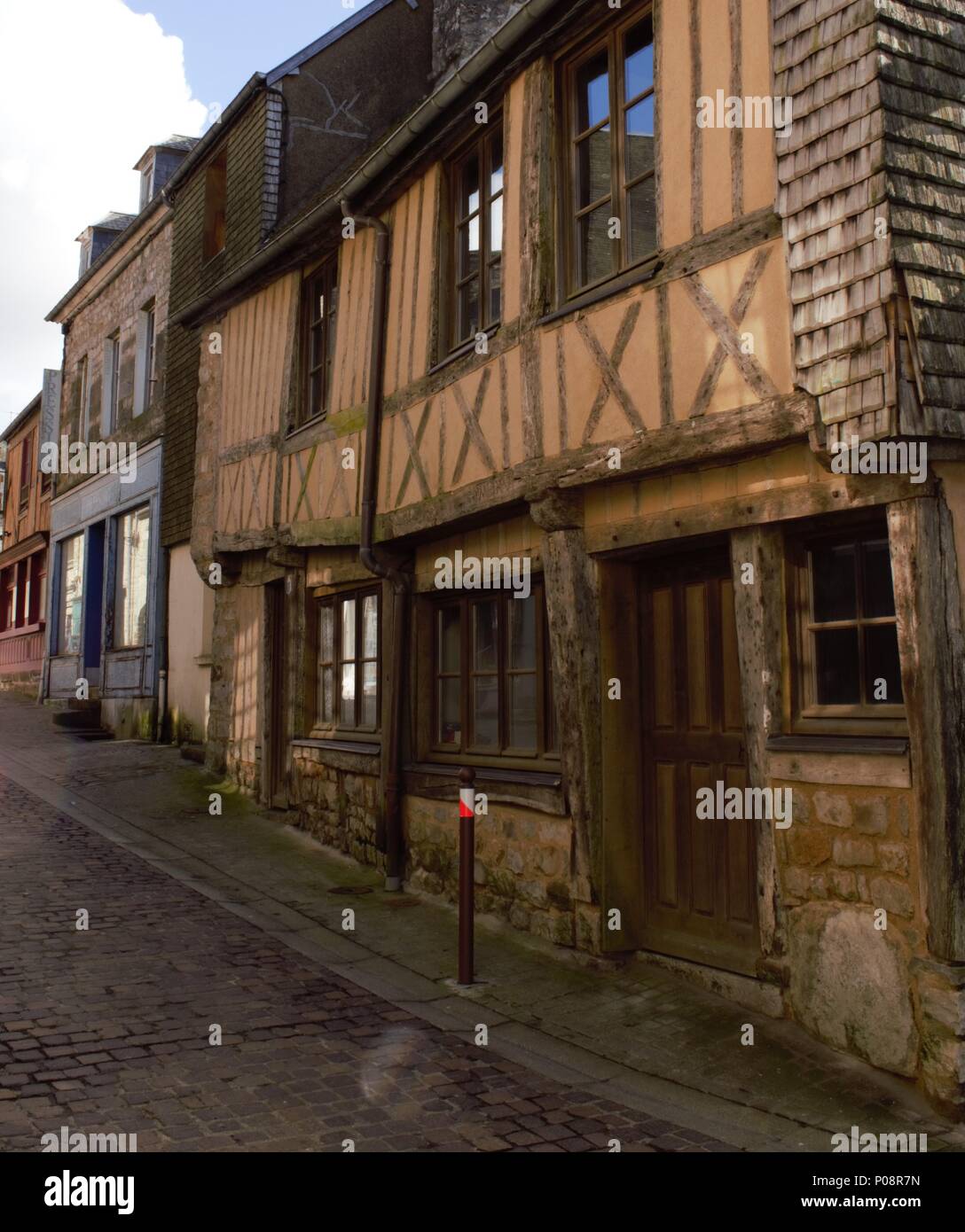 Rues de Domfont Banque D'Images