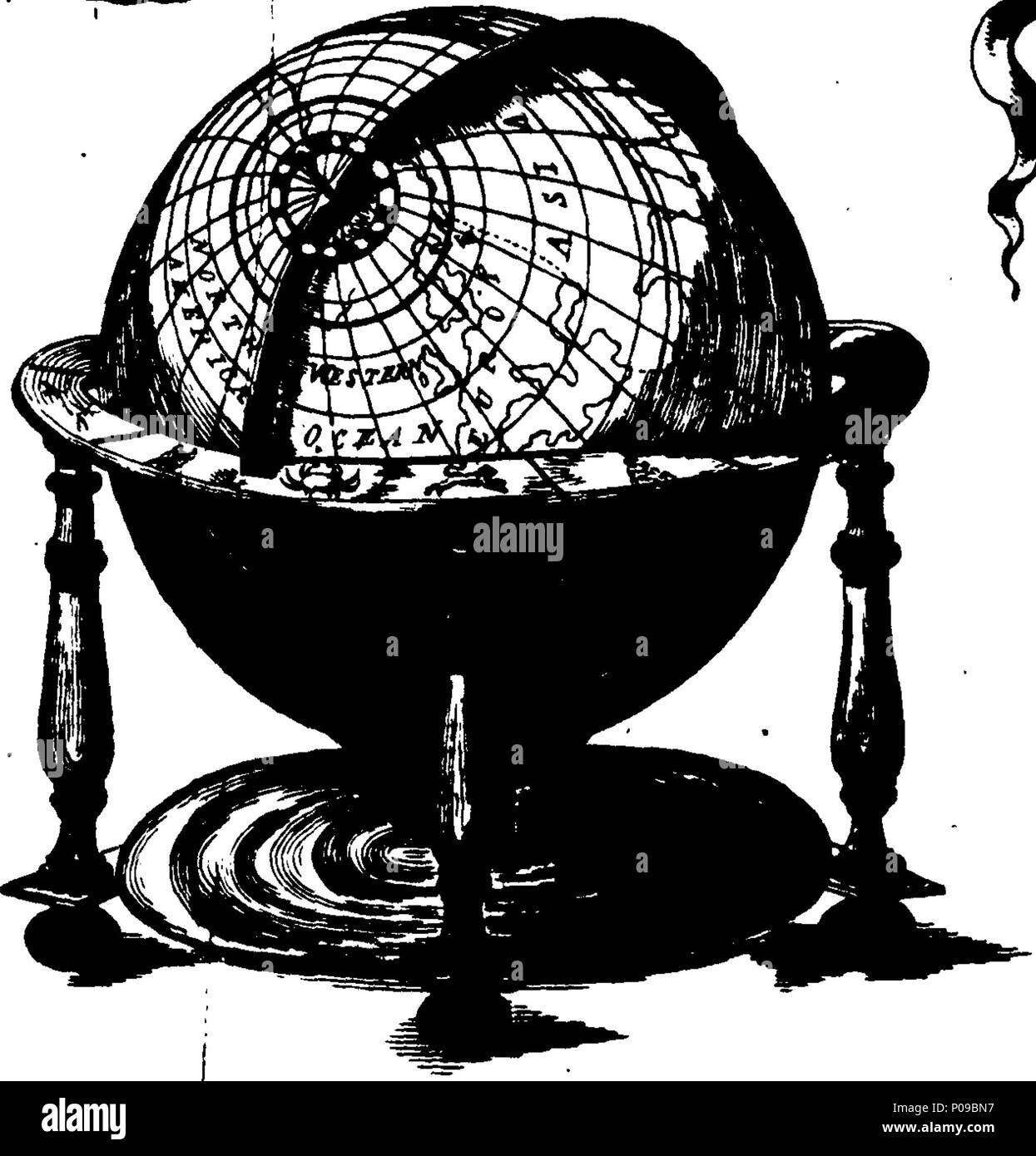 . Anglais : fleuron de livre : un nouveau guide pratique pour l'utilisation de la globes ; et les rudiments de la géographie. Où la connaissance des cieux et de la terre n'est pas facile de la capacité plus vils : Premièrement, en donnant des indications succinctes sur les quatre derniers trimestres sur le monde, avec la distance et la situation des îles principales et par endroits ; et deuxièmement, par la solution de plus de soixante-dix problèmes utiles, en géographie, l'astronomie, la navigation, et la numérotation. Dans lequel sont insérés trois tableaux utiles. I. la latitude de la montre les endroits principaux, et leur longitude du méridien de Londres. Je Banque D'Images