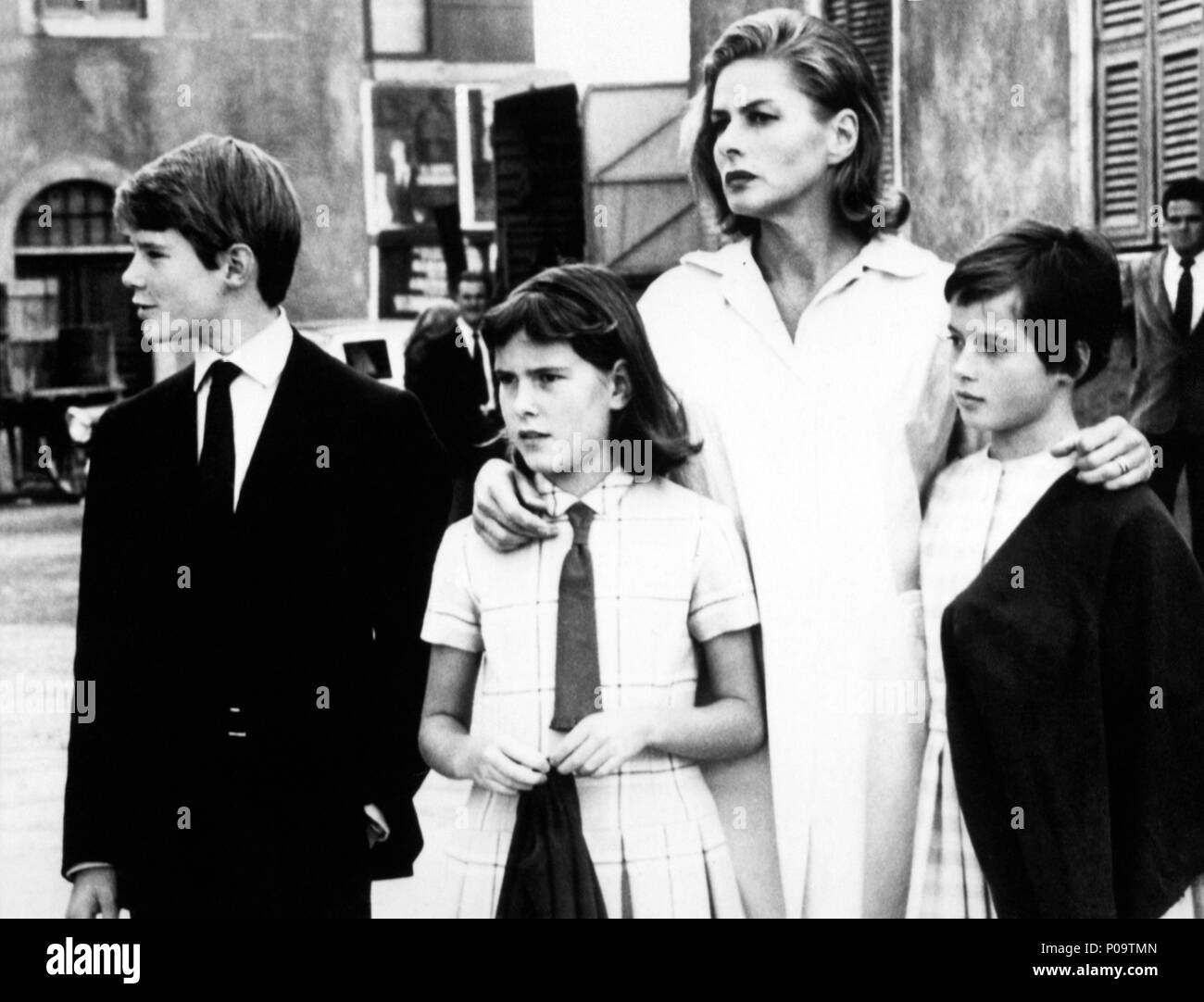 Stars : Isabella Rossellini ; Ingrid Bergman ; ROBERTINO ROSSELLINI. Banque D'Images Stars : Isabella Rossellini ; Ingrid Bergman ; ROBERTINO ROSSELLINI. Banque D'Images