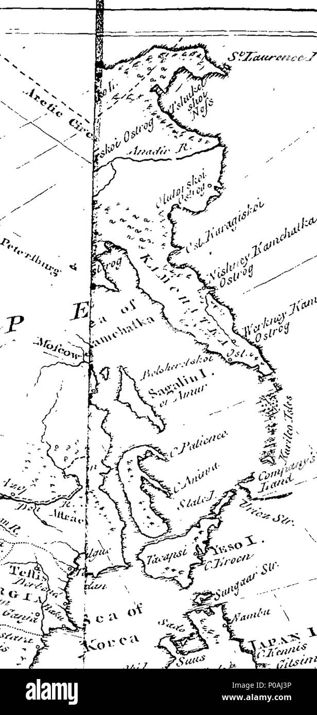 . Anglais : fleuron de livre : un nouveau système de géographie : ou, d'une description générale du monde. Contenant une preuve circonstancielle compte de tous les pays, des royaumes, et des États d'Europe, d'Asie, d'Afrique, et en Amérique ; leur situation, climat, montagnes, mers, lacs, rivières, &c. La religion, les Mœurs, les coutumes, la fabrication, le commerce, et les bâtiments des habitants : avec les oiseaux, animaux, poissons, reptiles, insectes, les divers légumes, et les minéraux trouvés dans différentes régions : également une histoire concise de chaque pays à partir de la première fois ; et un traité sur la science de la géographie. Banque D'Images