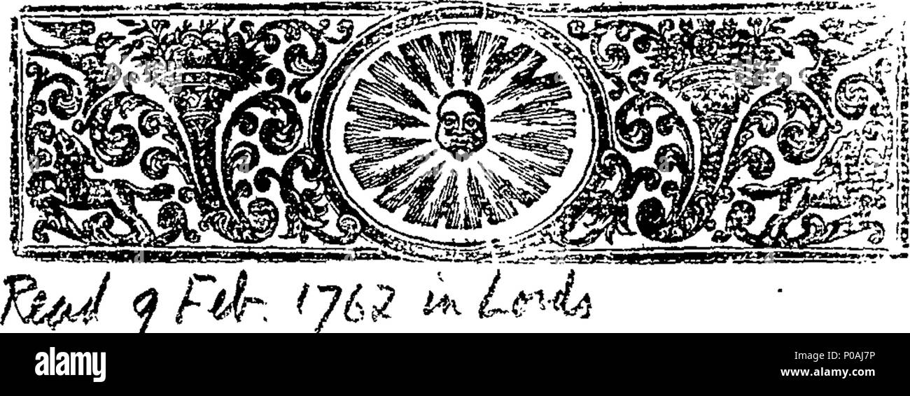 . Anglais : fleuron de livre : un acte de confirmation et d'établir une partition entre Samuel Blunt, Henry Humphery, James Clitherow, Esquires, et d'autres, de plusieurs successions dans les comtés de Sussex, Surry, et Kent ; et à l'acquisition des droits et régler l'ensemble des locaux à l'plusieurs utilisations y mentionnés. 295 Un acte de confirmation et d'établir une partition entre Samuel Blunt Fleuron T064855-1 Banque D'Images