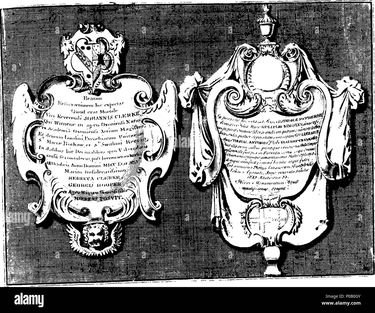 . Anglais : Fleuron du livre : une description exacte et l'histoire de la cathédrale métropolitaine et les églises de Canterbury et York, à partir de leur première fondation à l'année en cours. Illustré de cent dix-sept plaques de cuivre, composé de différentes vues, plans, monuments, d'antiquités, d'armes, &c. 294 une description exacte et l'histoire de la cathédrale métropolitaine et les églises de Canterbury et York, à partir de leur première fondation à l'année Fleuron T061864-15 Banque D'Images