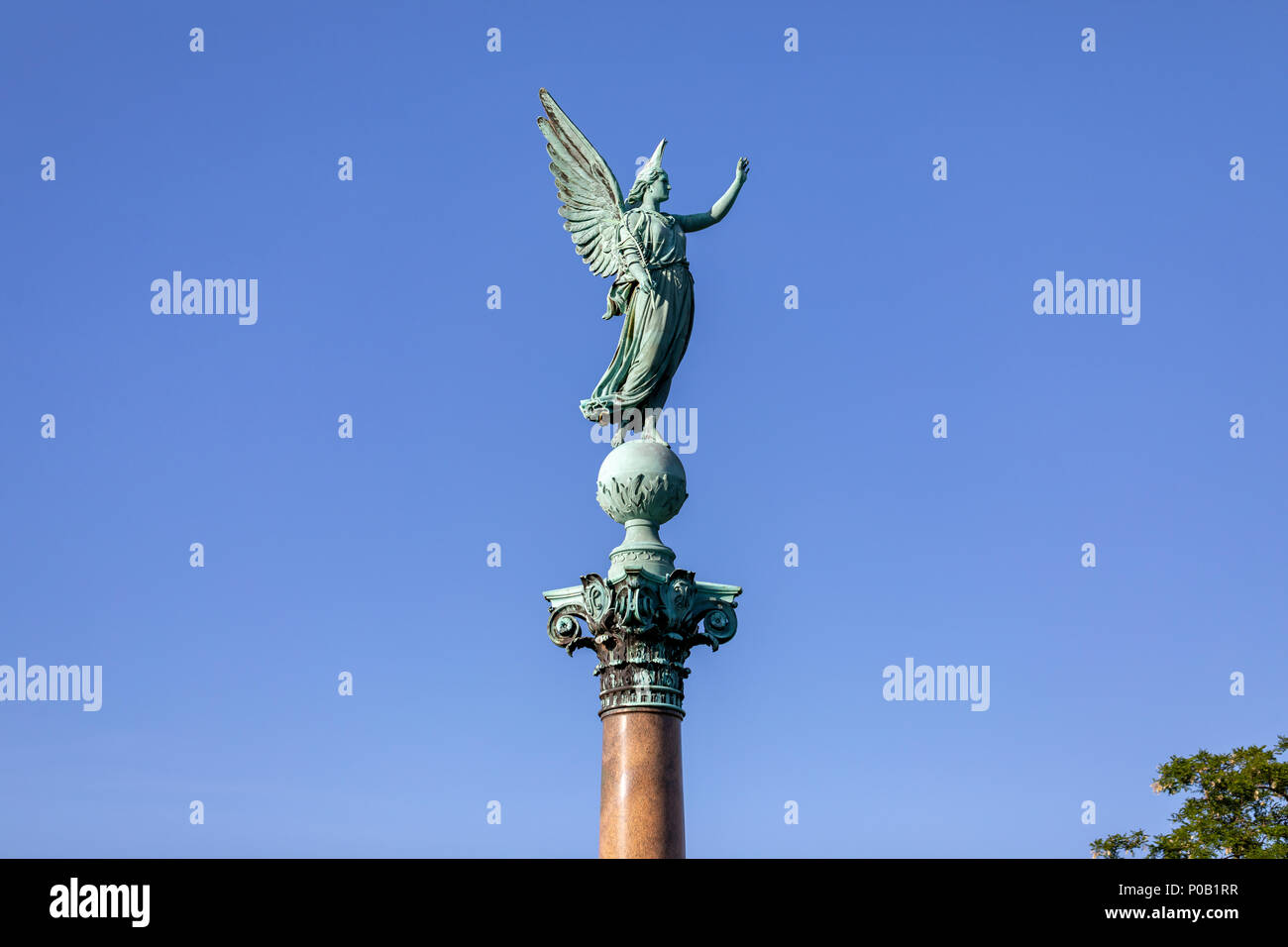 Ivar Huitfeldt Colonne, Langelinie, Copenhague, Danemark Banque D'Images