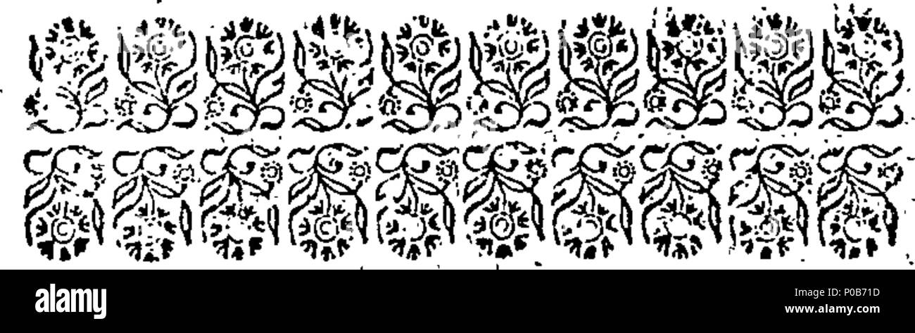 . Anglais : Fleuron du livre : excuses pour une démission tardive : dans une lettre d'un gentleman anglais à son ami à La Haye. 306 excuses pour une démission tardive- dans une lettre d'un gentleman anglais à son ami à La Haye. Fleuron N002736-3 Banque D'Images