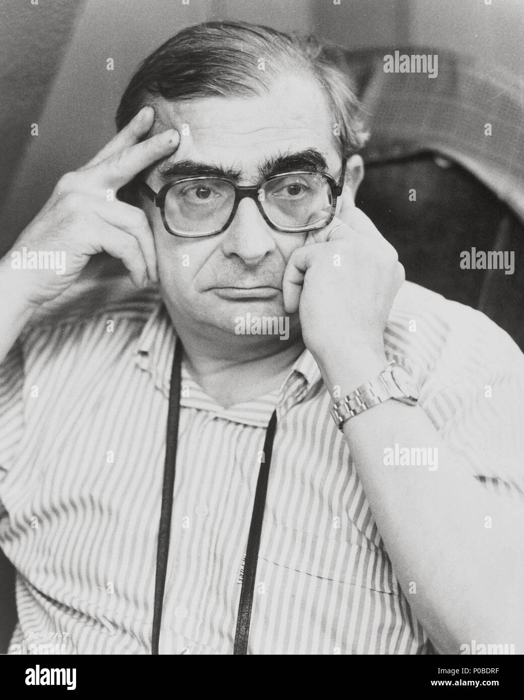 Stars : Claude Chabrol. Banque D'Images