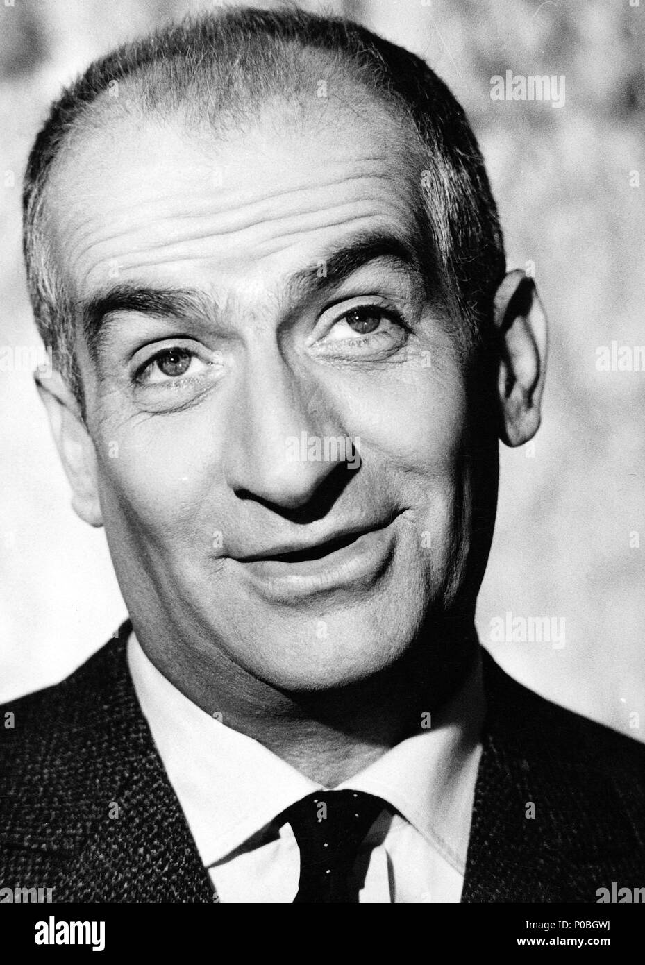 Stars : Louis de Funes. Banque D'Images