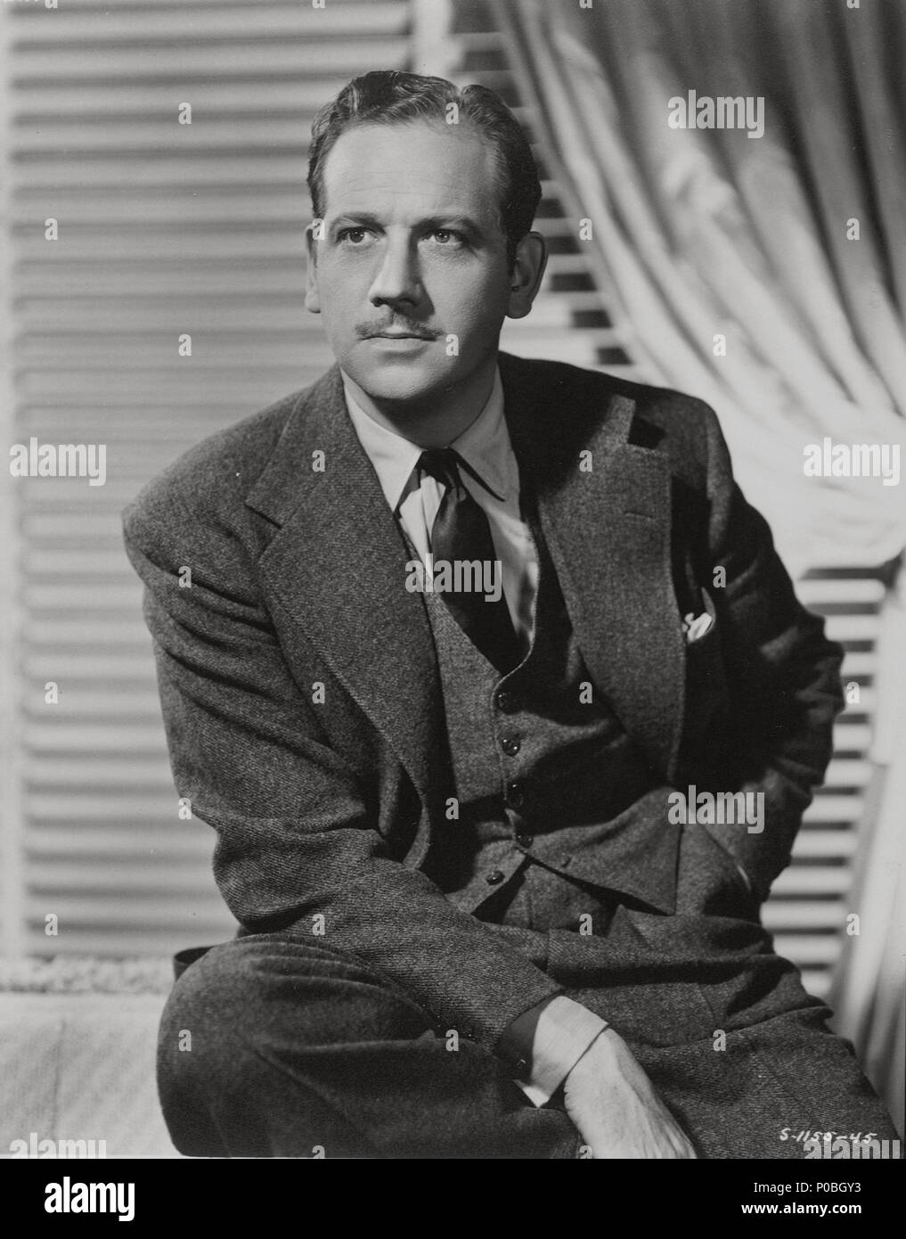 Stars : MELVYN DOUGLAS. Banque D'Images