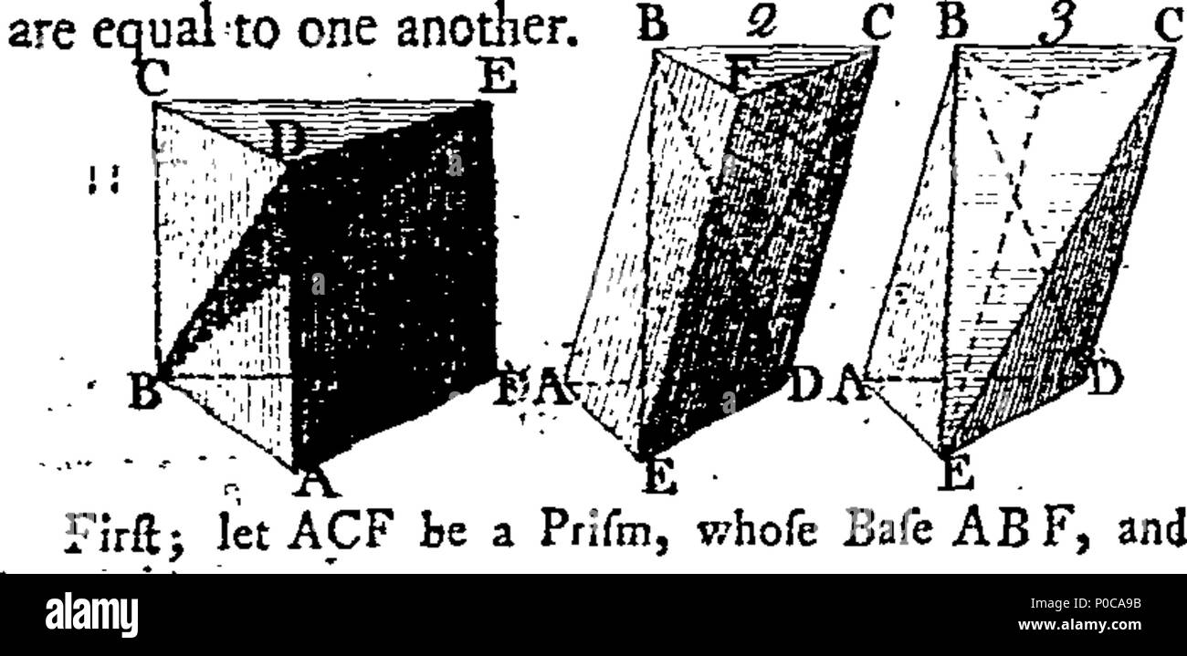. Anglais : Fleuron du livre : une voie royale à la géométrie ; ou, un facile et familière introduction aux mathématiques. En deux parties. I. La géométrie pratique, avec des applications, et une introduction ; pour l'utilisation de la mécanique, &c. En outre, la construction de l'ellipse ; avec certaines de ses propriétés en chef a démontré. II. Éléments de géométrie, diminués. Contenant toute la substance d'Euclide six, la onzième et douzième Livres ; avec plusieurs autres, utile et précieux, théorèmes ; traité de la manière la plus brève, simple et intelligente ; pour l'utilisation d'écoles, &c. Tenter de rendre Banque D'Images