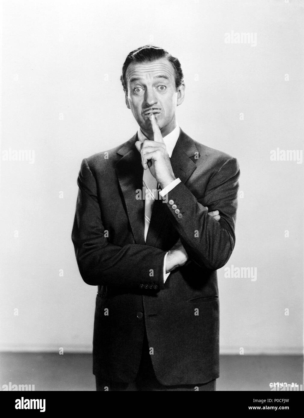 Année : 1959. Stars : David Niven. Banque D'Images