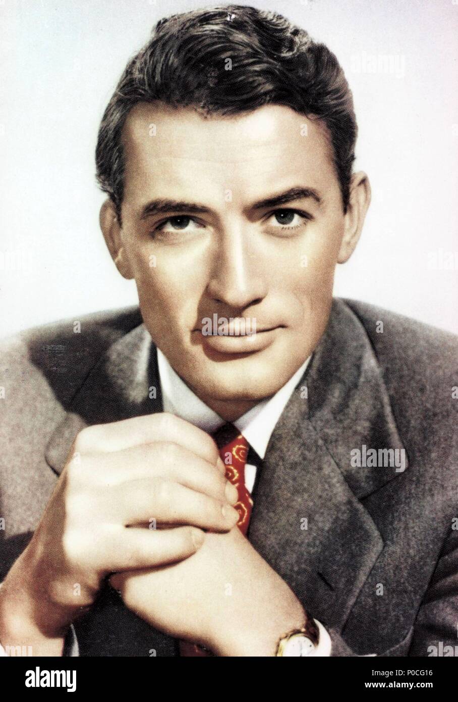 Stars : Gregory Peck. Banque D'Images