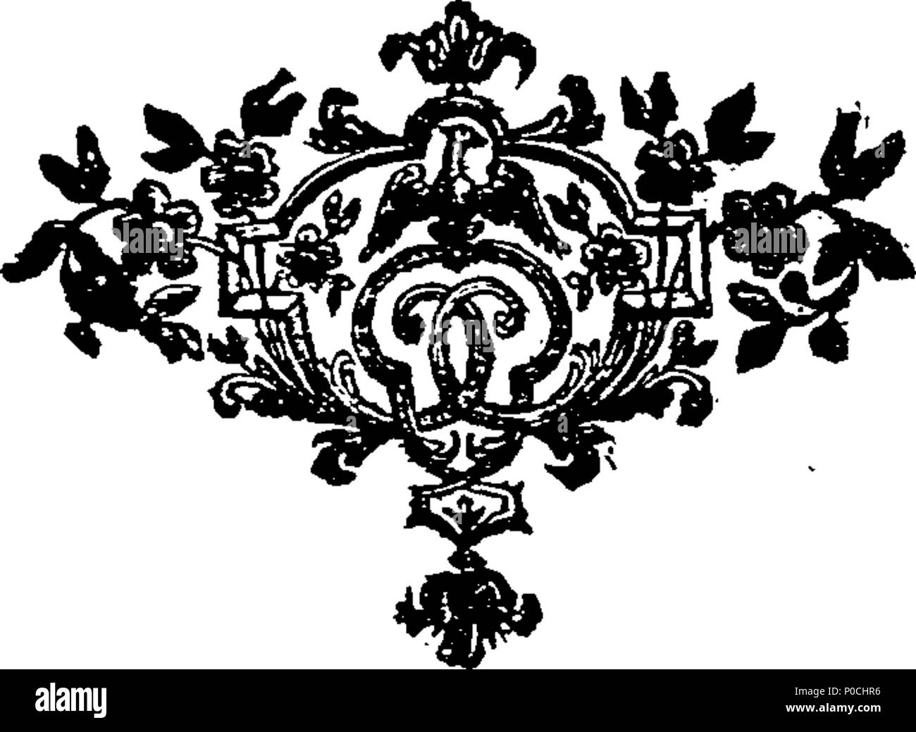 . Anglais : Fleuron du livre : un dessin et conception d'un geeneral [sic] loi du Parlement, pour la construction, la réparation, l'élargissement. et la finition des salles, buts, ... dans leurs comtés respectifs. ... Par Sir Thomas Parkyns, Bart. 206 Une ébauche et conception d'un geeneral (sic) loi du Parlement, pour la construire, réparer, agrandir Fleuron T127150-3 Banque D'Images